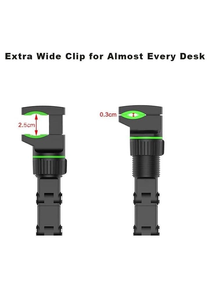 Rearview Mirror Phone Holder for Car – Multifunctional Mount for Phone & GPS, Universal Rotating Car Phone Holder, Adjustable Cell Phone Cradle (Green) - Image 3