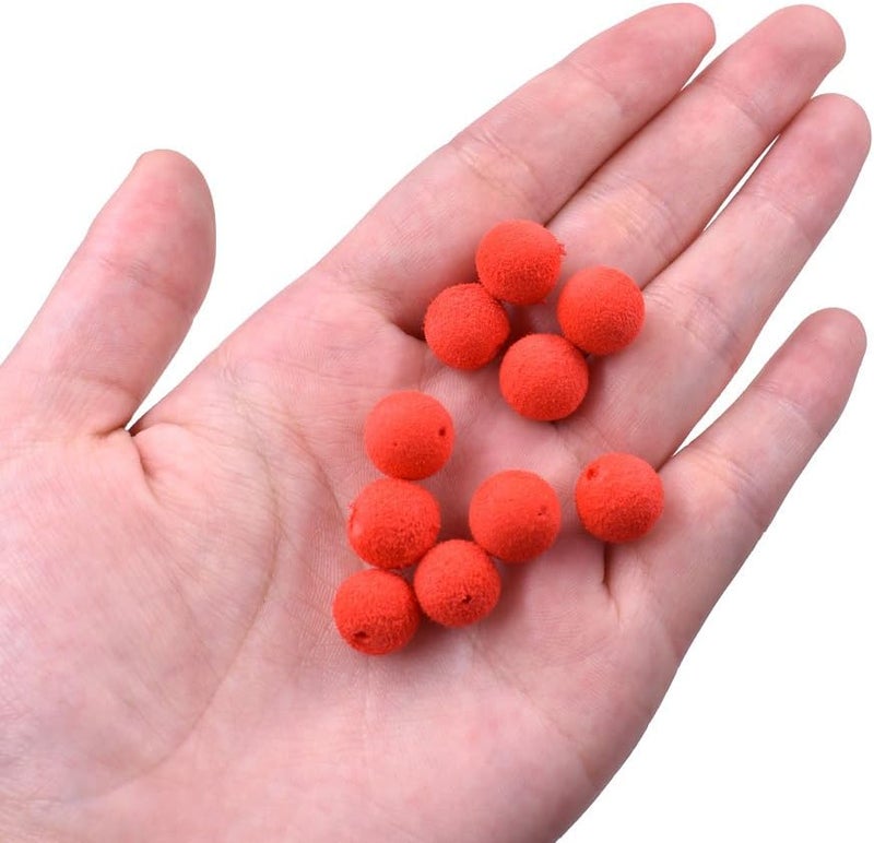 PHECDA PROFLY 30pcs 12mm Smell Carp Fishing Bait Boilies Eggs / 4 Flavors Floating Ball Beads Feeder Artificial Carp Baits Lure - Image 1
