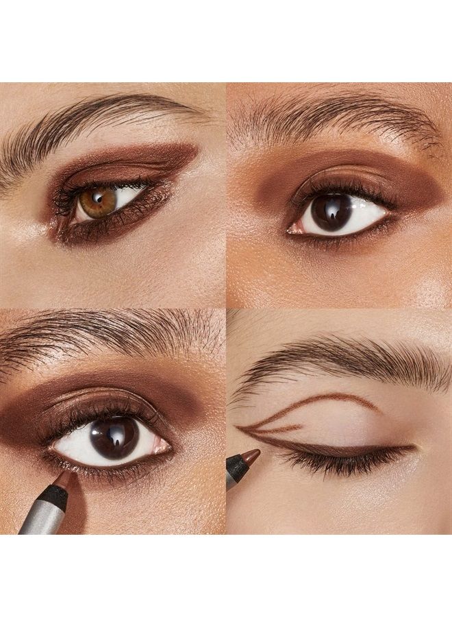 Wonderskin 1440 Longwear Brown Eyeliner Pencils Waterproof Eyeliner Pencil, Eye Makeup Brown Eyebrow Pencil Long Lasting Smudge Proof (Brown Sugar) - Image 2