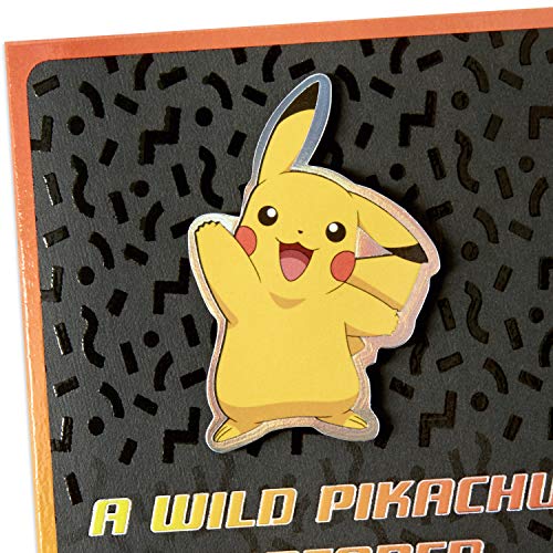 Hallmark Pokémon Birthday Card (Wild Pikachu) - Image 4