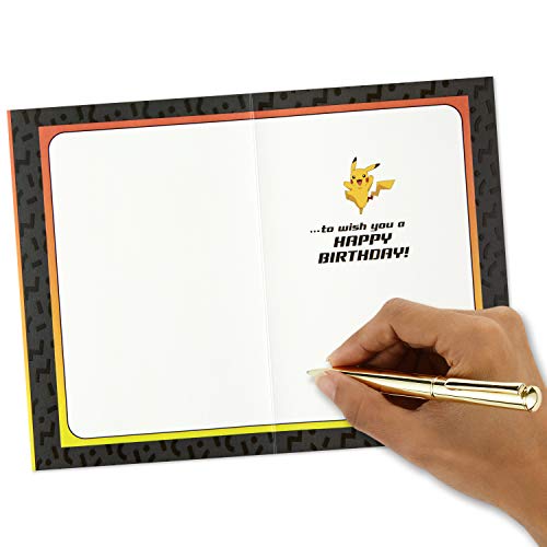 Hallmark Pokémon Birthday Card (Wild Pikachu) - Image 5
