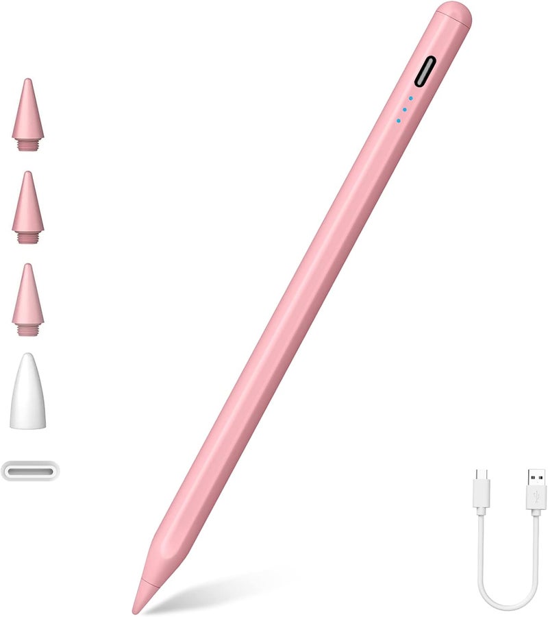 Xiron Pencil for Apple iPad(2018-2025), Fast Charge Stylus & Palm Rejection Tilt Sensitive Active Pen for iPad 11th/10th/9th-6th Gen, Pro 11"/12.9"/13" M4, Air 5th-3rd/M2 M3, Mini A17 Pro/6/5 Gen - Image 1