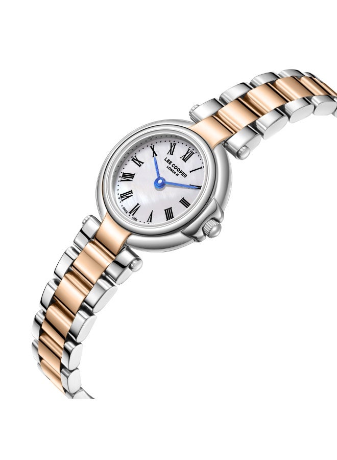 Lee Cooper ساعة يد معدنية أنالوج للنساء LC08206.520 - 24 مم - Image 2