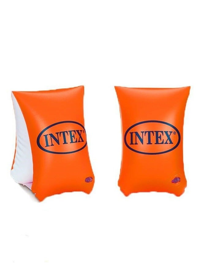 INTEX Pair Of Large Deluxe Arm Band Wet Set 6-12 Years - Image 1