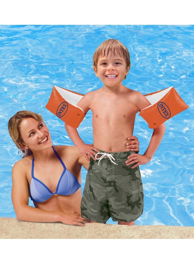 INTEX Pair Of Large Deluxe Arm Band Wet Set 6-12 Years - Image 3