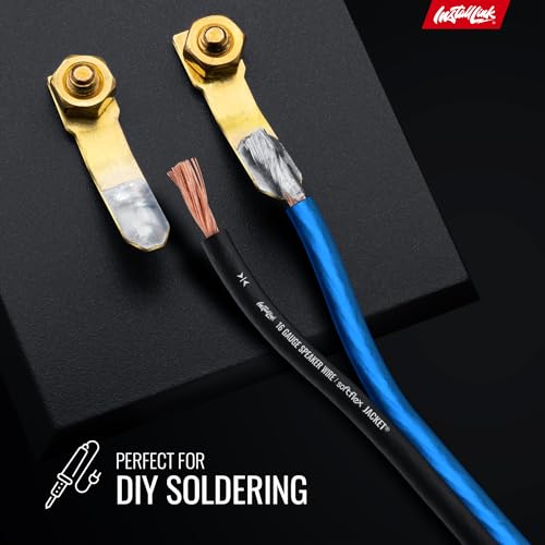 Install Link 16 AWG Gauge Speaker Wire Cable Stereo, Car or Home Theater, CCA (250 Feet) - Image 5