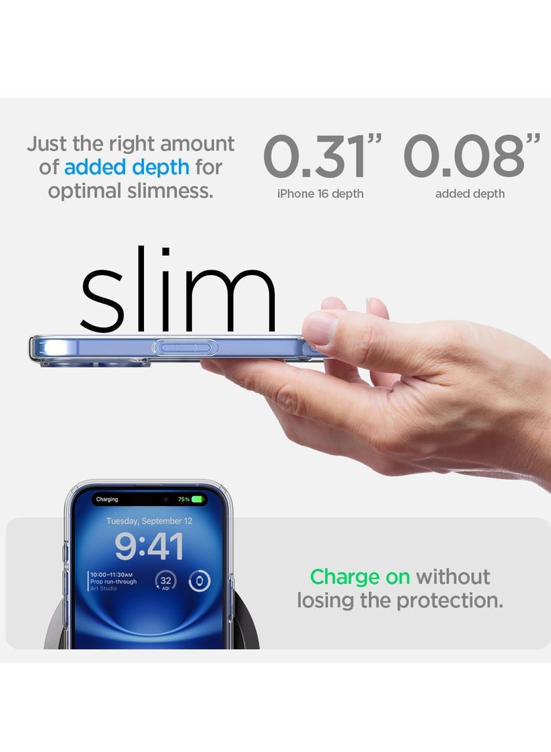 BORTONY iPhone 16 Case Cover 6.1 Inch Scratch Resistant Crystal Clear Soft TPU iPhone 16 Cover Precise Cutouts Slim Fit Protective Case Easy to Install Compatible with Apple iPhone 16 - Image 3