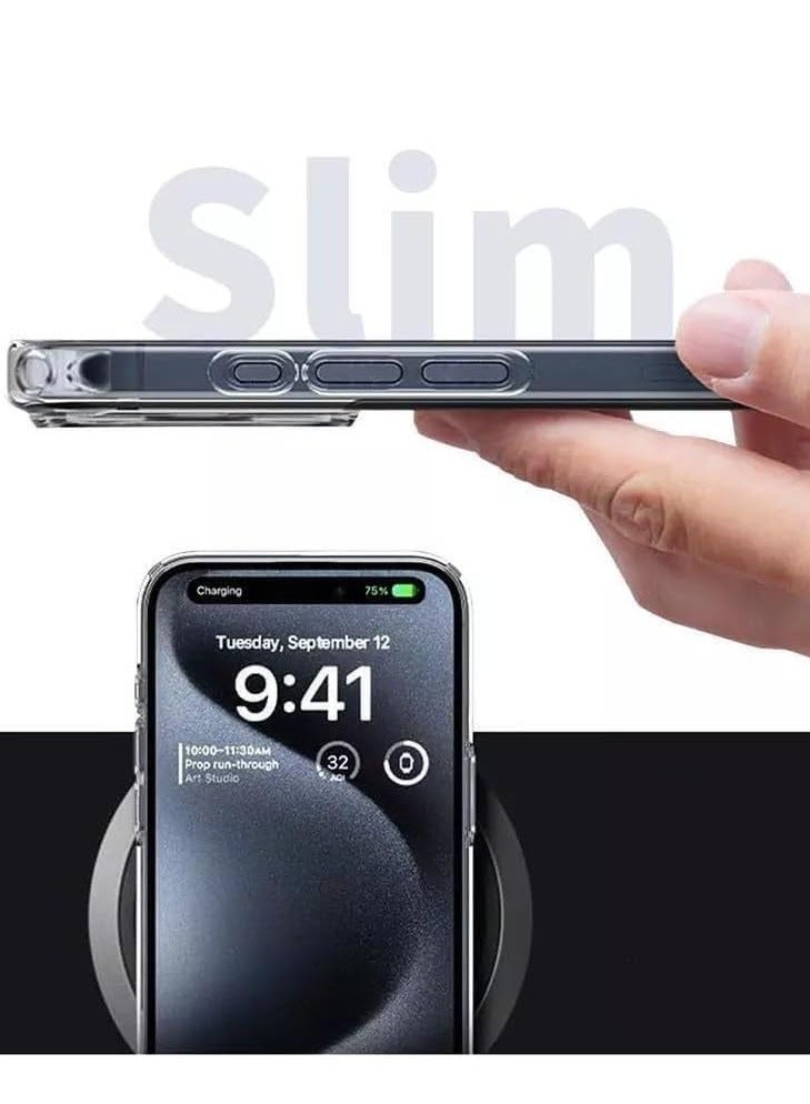 BORTONY iPhone 16 Case Cover 6.1 Inch Scratch Resistant Crystal Clear Soft TPU iPhone 16 Cover Precise Cutouts Slim Fit Protective Case Easy to Install Compatible with Apple iPhone 16 - Image 4