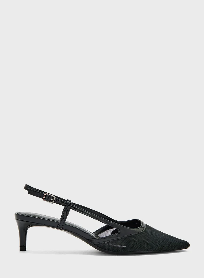 MANGO Lupita Pumps