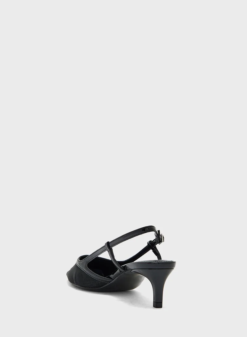 MANGO Lupita Pumps