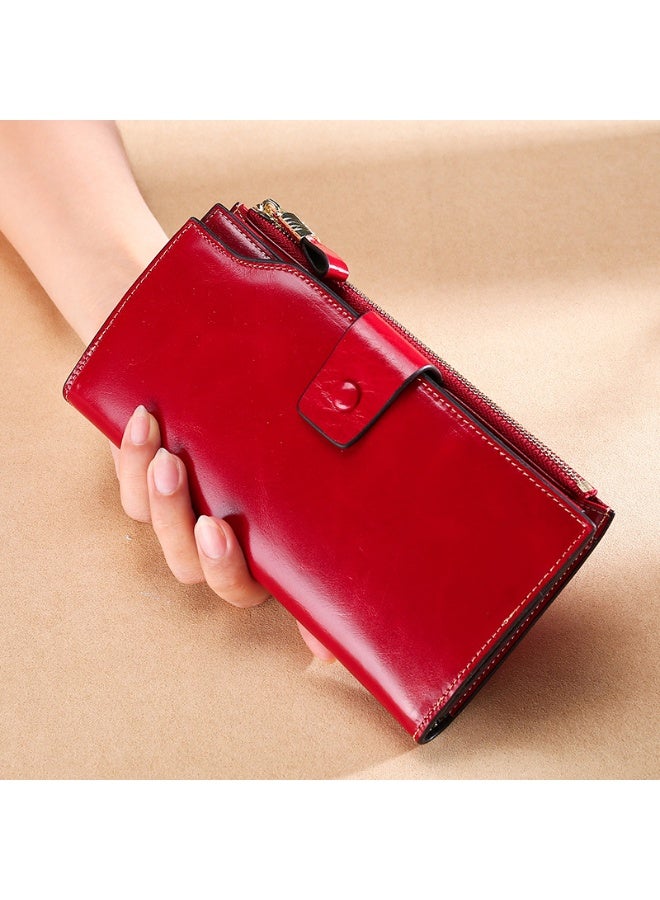Mark Fairwhale New Fashionable Large Capacity Portable Wallet 