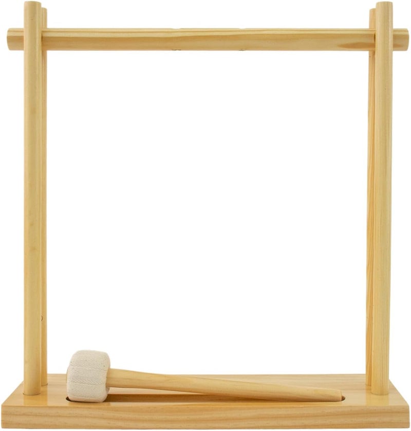 UNLIMITED My Little Pagoda Stand for 8" to 10" Gongs - Includes Stand & Mallet/Perfect for Limited Space - Image 1