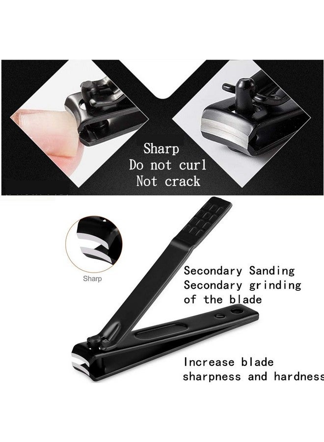 Aceoce Manicure Set Personal Care Nail Clipper Kit Manicure Professional Manicure Pedicure Set Mens Accessories Personal Care Set Nail Grooming Kit Present for Men Husband Boyfriend Parent  - Image 3