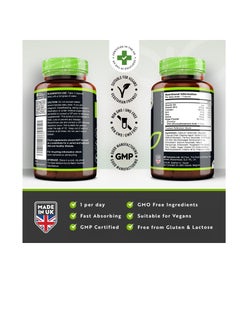 Nutravita Vegan Essential Mix Multivitamin And Multimineral Formulation To Support A Plant Based Diet With Vitamin B12 Vitamin D3 Dha Iodine Iron And Zinc Made In The Uk  - Image 2