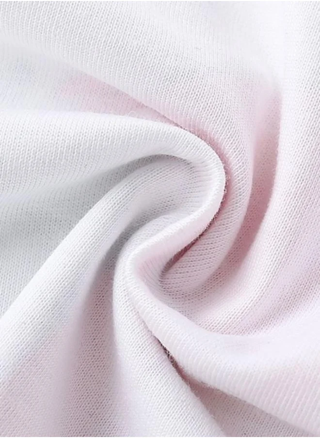 YUNIQEE White Printed Short Sleeve Crew Neck T-Shirt