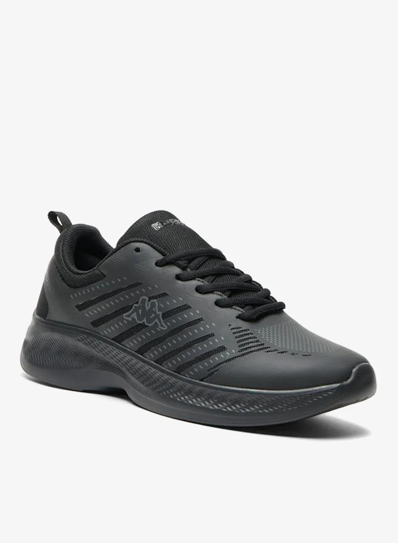 Men'S Textured Sports Shoes With Lace-Up Closure