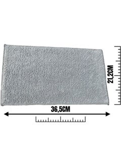 Comprox Latch Mop Cloth (Spare) Set of 4 - (Compatible with All Brands) Dirt-Resistant Gray Microfiber  - Image 5