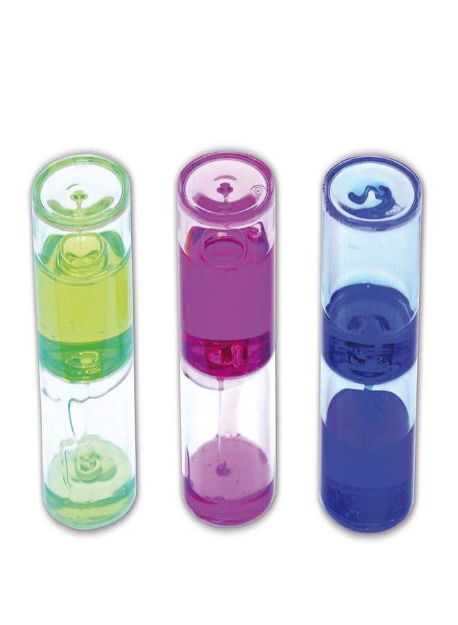 TickiT - 9309-92106 Learning Advantage Sensory Ooze Tube Set - Set of 3, Assorted Colors, 4.75" Tall - Image 1