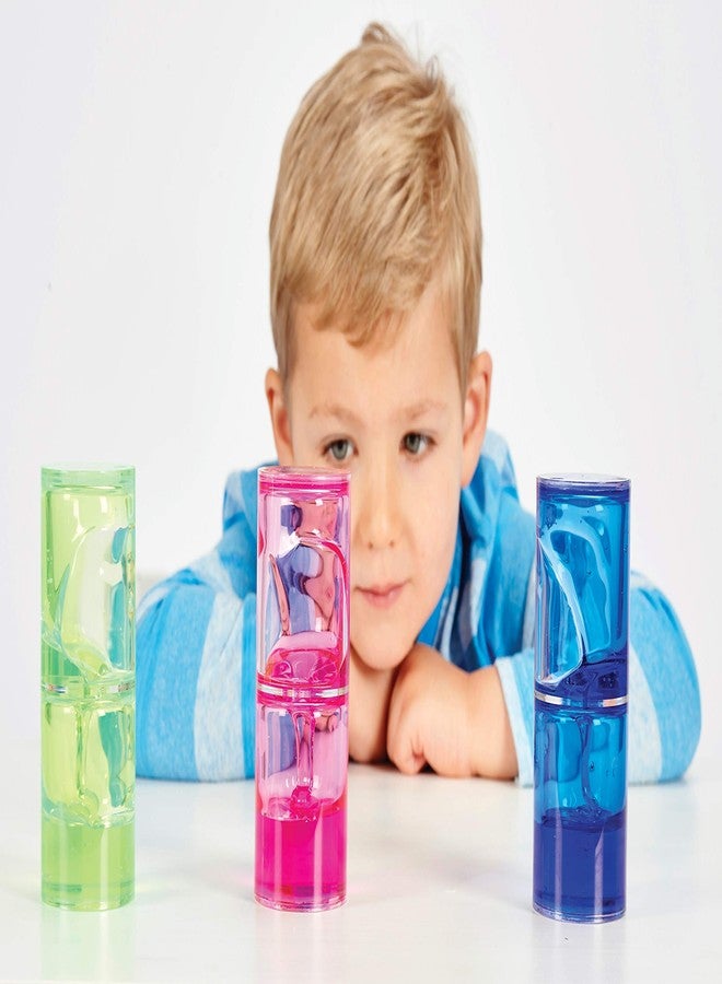 TickiT - 9309-92106 Learning Advantage Sensory Ooze Tube Set - Set of 3, Assorted Colors, 4.75" Tall - Image 2