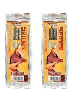 Semex Aswany clay for modeling - clay clay - for brown color works - number of 2 pieces (half a kilogram each), total of 1 kg  - Image 1