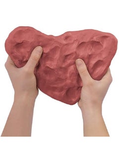 Semex Aswany clay for modeling - clay clay - for brown color works - number of 2 pieces (half a kilogram each), total of 1 kg  - Image 2