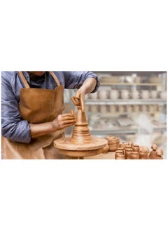 Semex Aswany clay for modeling - clay clay - for brown color works - number of 2 pieces (half a kilogram each), total of 1 kg  - Image 4
