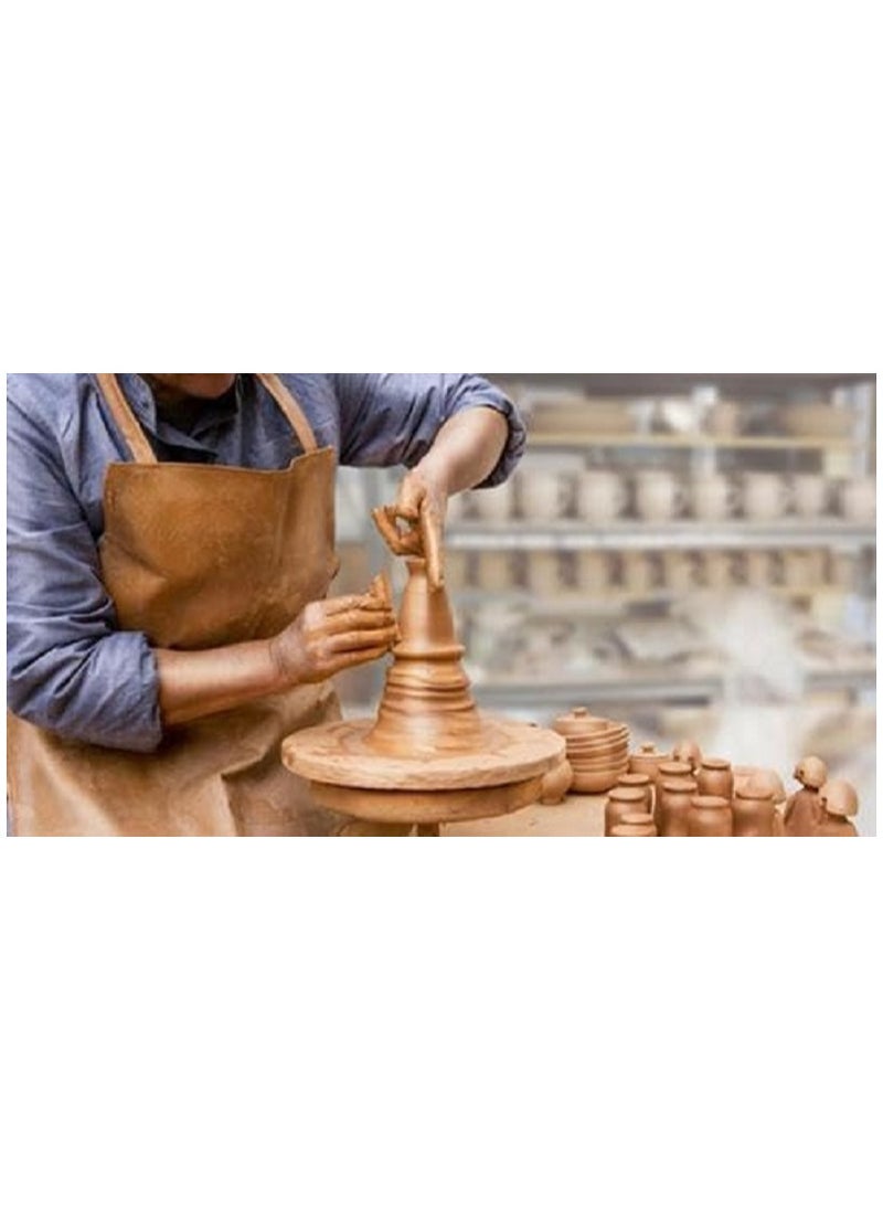 Semex Aswany clay for modeling - clay clay - for brown color works - number of 2 pieces (half a kilogram each), total of 1 kg  - Image 4
