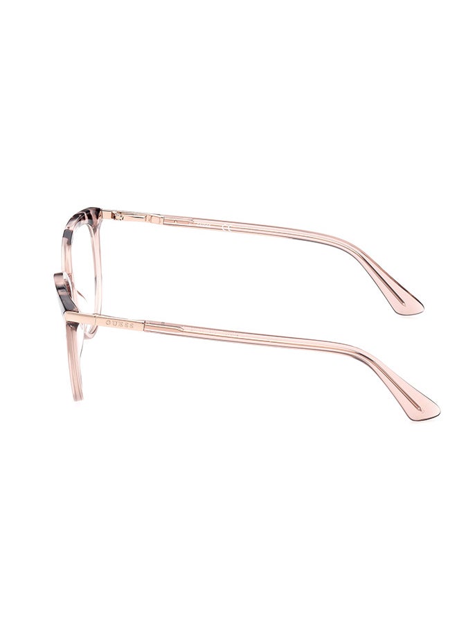 GUESS إطار نظارة طبية دائري للنساء - GU288105753 - مقاس العدسة: 53 ملم  - Image 2