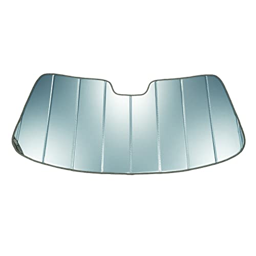 Covercraft UVS100 Custom Sunscreen | Fits 2014-2019 Chevrolet Silverado/GMC Sierra 1500 (19 Old Body), 2015-2019 Silverado/Sierra 2500/3500 | Blue Metallic - Image 1