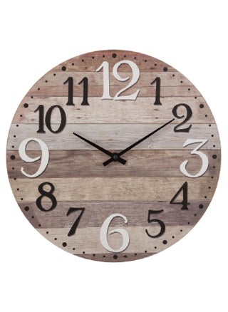 Alex Unique Design Round Analog Wall Clock with Contrasting Shades Multicolour 38 cm 158120 - pzsku/Z9D154C52B792BE987246Z/45/_/1720348059/d387e5f7-a7d8-47d8-bf8c-36147a5114bb