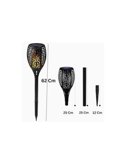 Generic Flame Shape Garden Lights For Landscape And Pathway Decoration(12 LED)  - Image 1