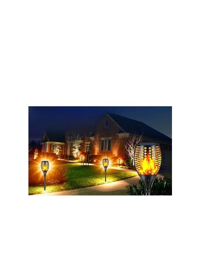 ماركة غير محددة مصابيح حديقة على شكل لهب لتزيين المناظر الطبيعية والممرات(12 LED)  - Image 3