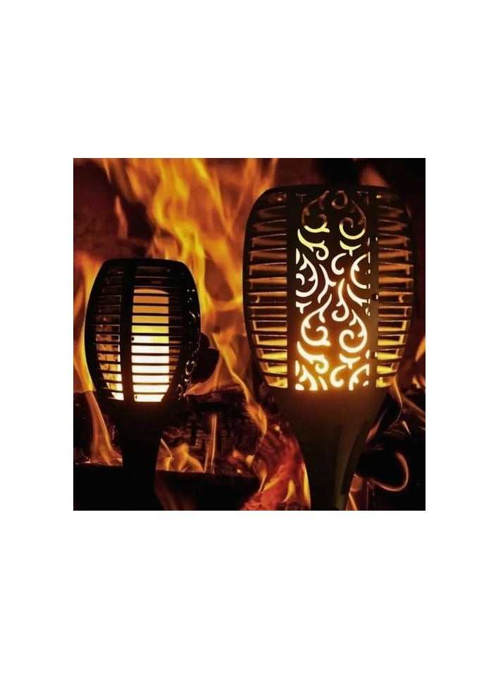 ماركة غير محددة مصابيح حديقة على شكل لهب لتزيين المناظر الطبيعية والممرات(12 LED)  - Image 4