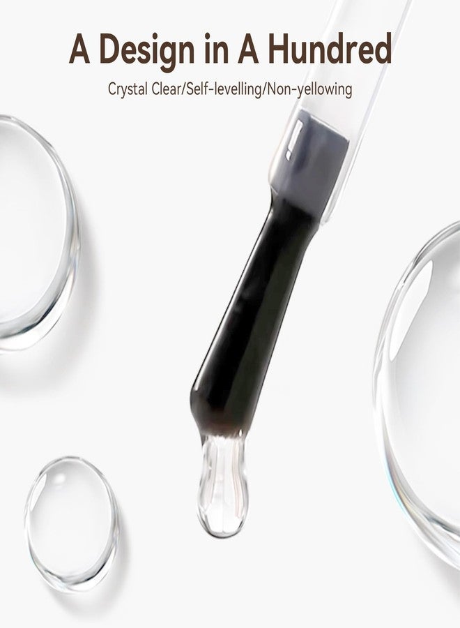 MAYCHAO Blooming Gel Nail Polish, 15ml Clear Blooming Gel, Spreading Effects Soak Off UV Light Cure for Nail Art DIY - Image 4