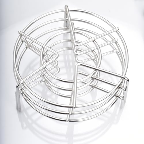 Alele Steam Rack Trivet Stainless Steel Steaming Rack Electric Pressure Cooker steam Rack Stand Diameter 6" 3Pack - Image 1