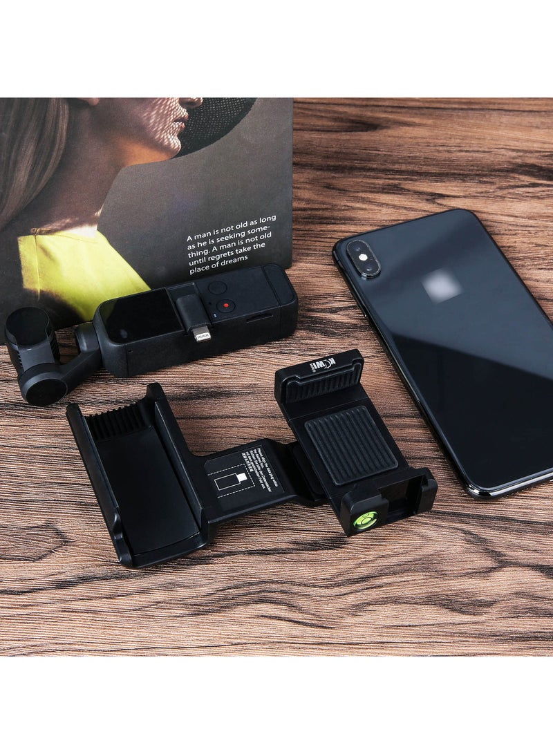 KASTWAVE Pocket Bracket Smart Phone Stand Holder Mounts for Holder Set Compatible DJI OSMO Pocket 2 OSMO Pocket with Cell Phones - Image 5