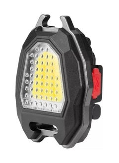Mini LED Working Light Portable Keychain Flashlight Camping COB Lamp For Bottle Opener Strong Magnet Emergency Whistle Keychain Light