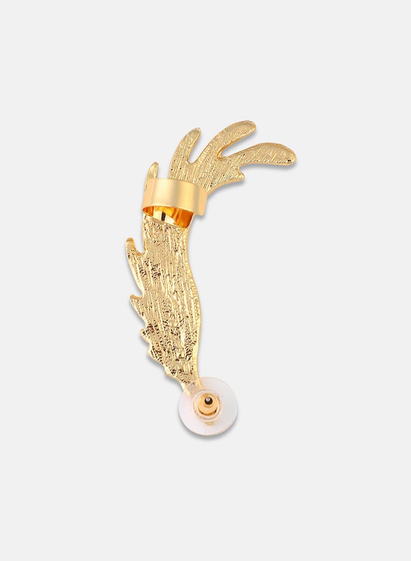 SOHI Wing Artificial Cuff Earring Jewellery - Image 3