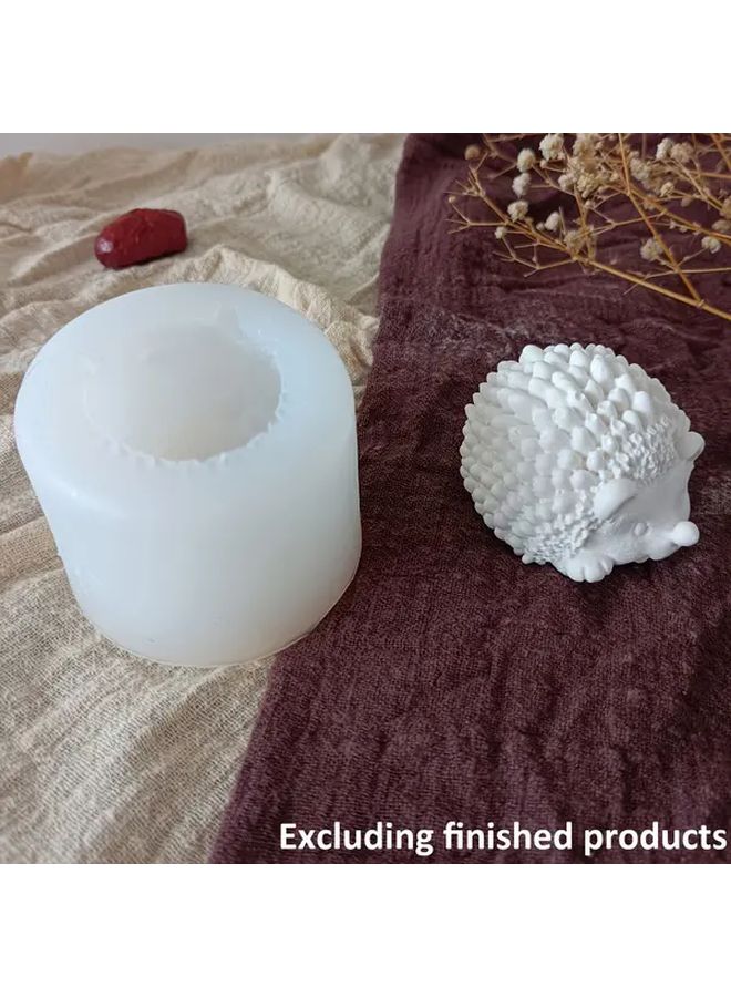 Hedgehog Silicone Mold For Resin Crafts DIY Home Decor Jewelry Making - Image 1