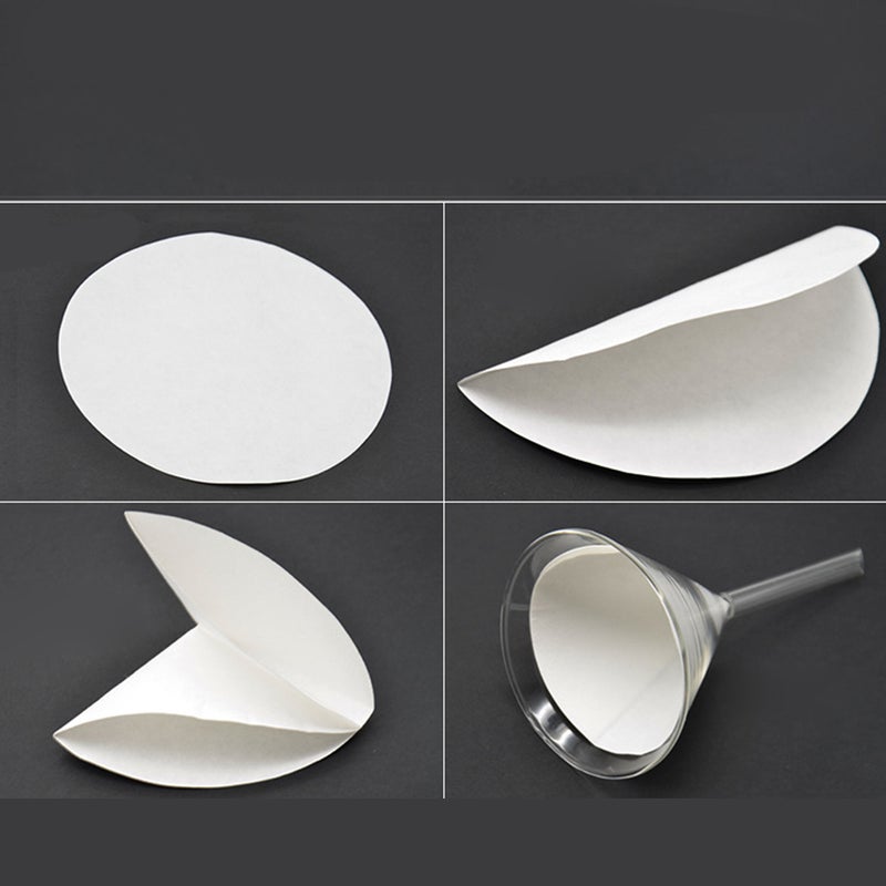 1 Box/100pcs Premium Medium Qualitative Filter Paper Round Oil Test Paper Pratical Qualitative Filter Paper (15cm) - Image 4