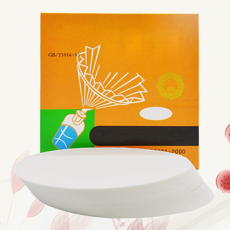 1 Box/100pcs Premium Medium Qualitative Filter Paper Round Oil Test Paper Pratical Qualitative Filter Paper (15cm) - Image 3