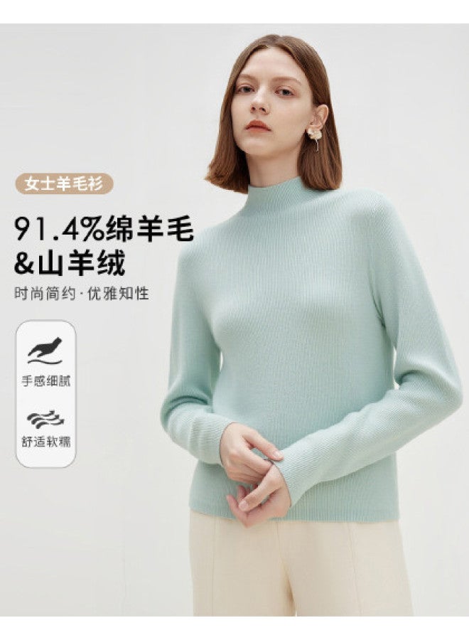 Fapai Skin-friendly, Warm, Easy-care, Versatile Basic Fashionable Knitted Sweater - Image 1
