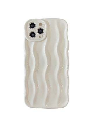Case Cover For iPhone 15 Pro Wave Texture Bright TPU Phone Case Milky White - pzsku/Z9D15E201CAC6BCFF8787Z/45/_/1723560922/2b1639bf-1259-470f-bae3-8d2aea332e7b