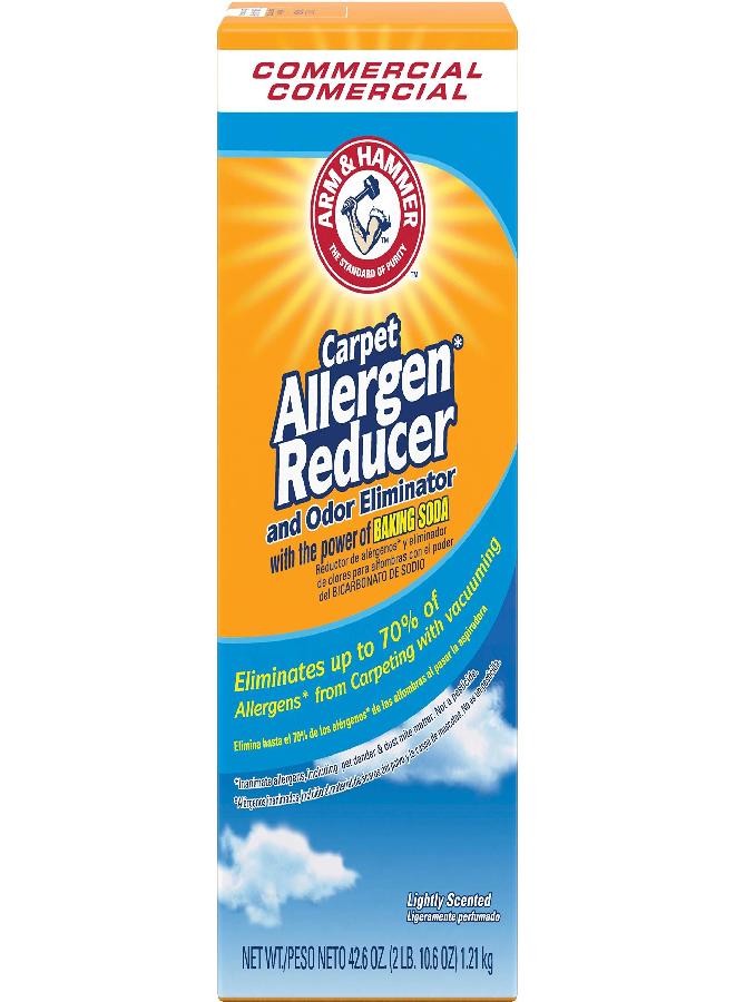 Arm & Hammer 3320084113 Carpet & Room Allergen Reducer & Odor Eliminator, 42.6oz Shaker Box - Image 3