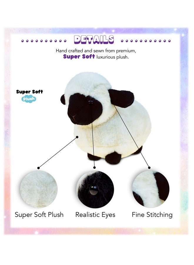 Puzzled DolliBu Valais Blacknose Sheep Super Soft Stuffed Animal, Cute Realistic Stuffed Animals for Girls. Boys and Adults Animal Gifts, Kids Nursery Décor for Newborn - 8.5 Inch - Image 2
