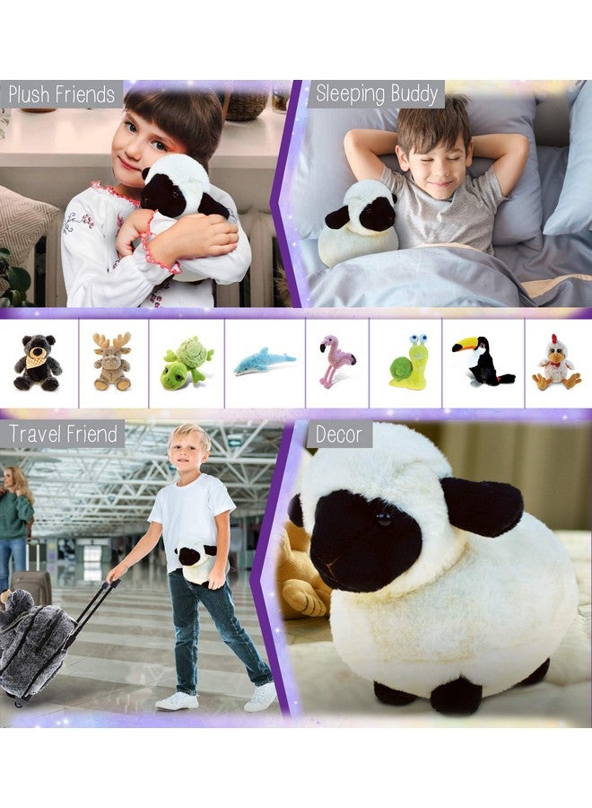 Puzzled DolliBu Valais Blacknose Sheep Super Soft Stuffed Animal, Cute Realistic Stuffed Animals for Girls. Boys and Adults Animal Gifts, Kids Nursery Décor for Newborn - 8.5 Inch - Image 4