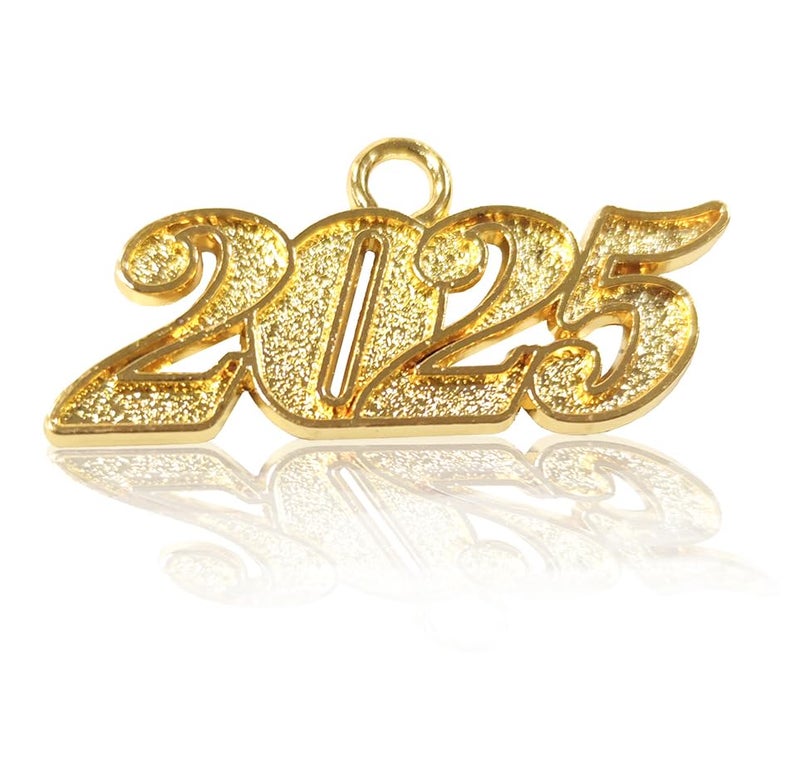 GradPlaza Graduation Year Charm 2023 Signet Year Charm for Graduation Tassels - Image 1