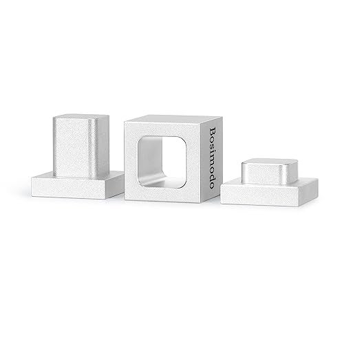 Bosimodo [1X1] Pre Press Mold Solid 6061 Aluminum Flower Pressing Pre-Press Mould (Silvery White 1X1) - Image 3