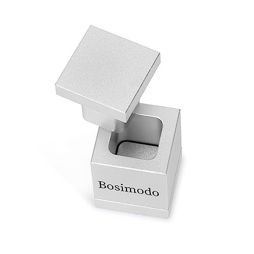 Bosimodo [1X1] Pre Press Mold Solid 6061 Aluminum Flower Pressing Pre-Press Mould (Silvery White 1X1) - Image 5
