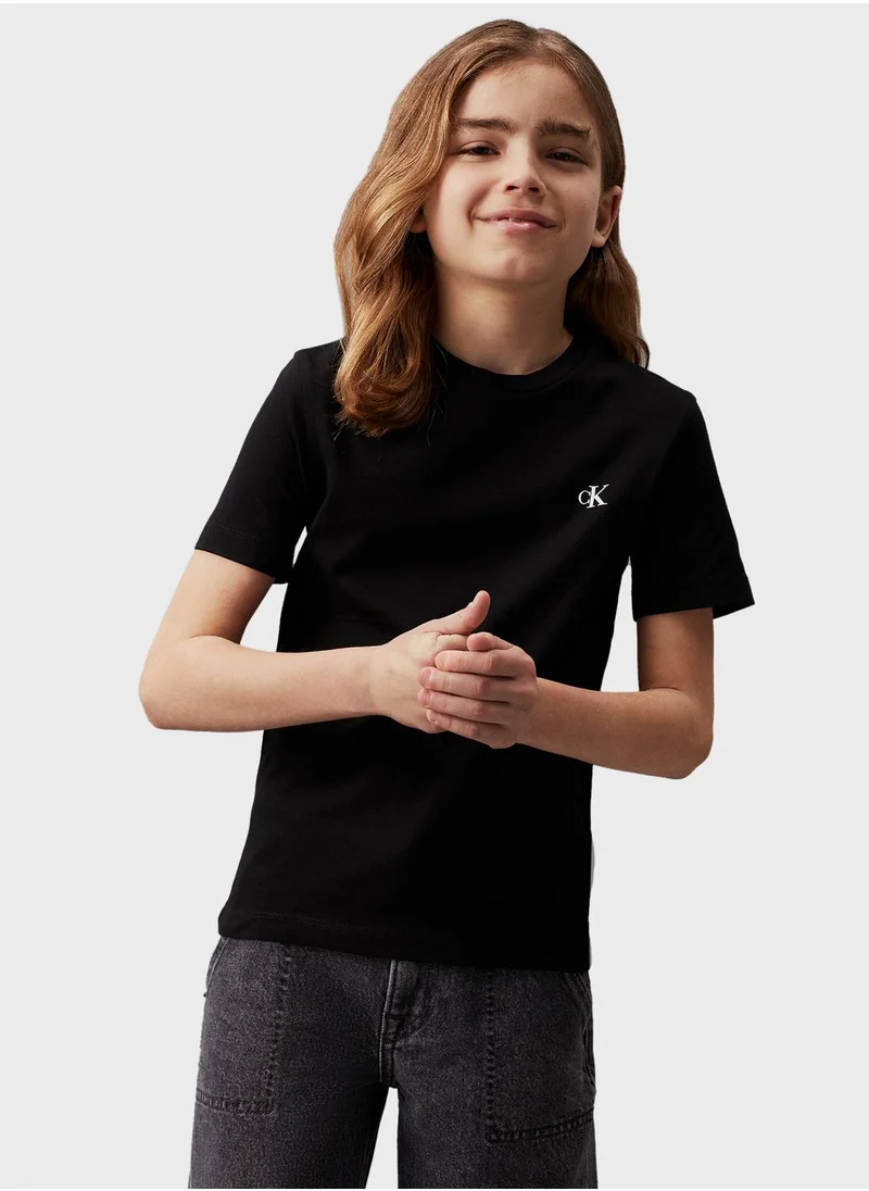 Calvin Klein Jeans Kids 2 Pack Logo T-Shirt